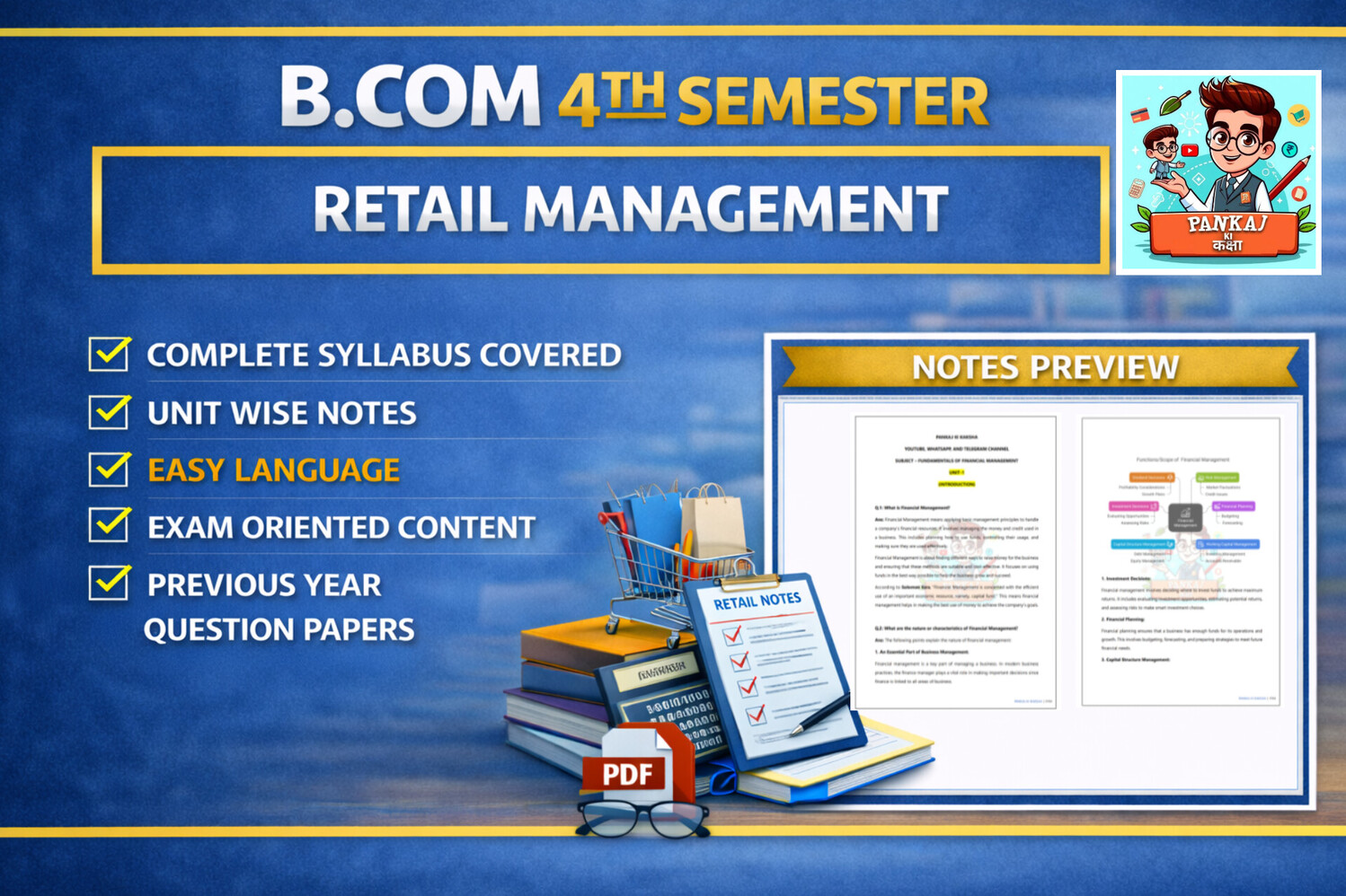 Retail Management (B.com 4th Semester)
