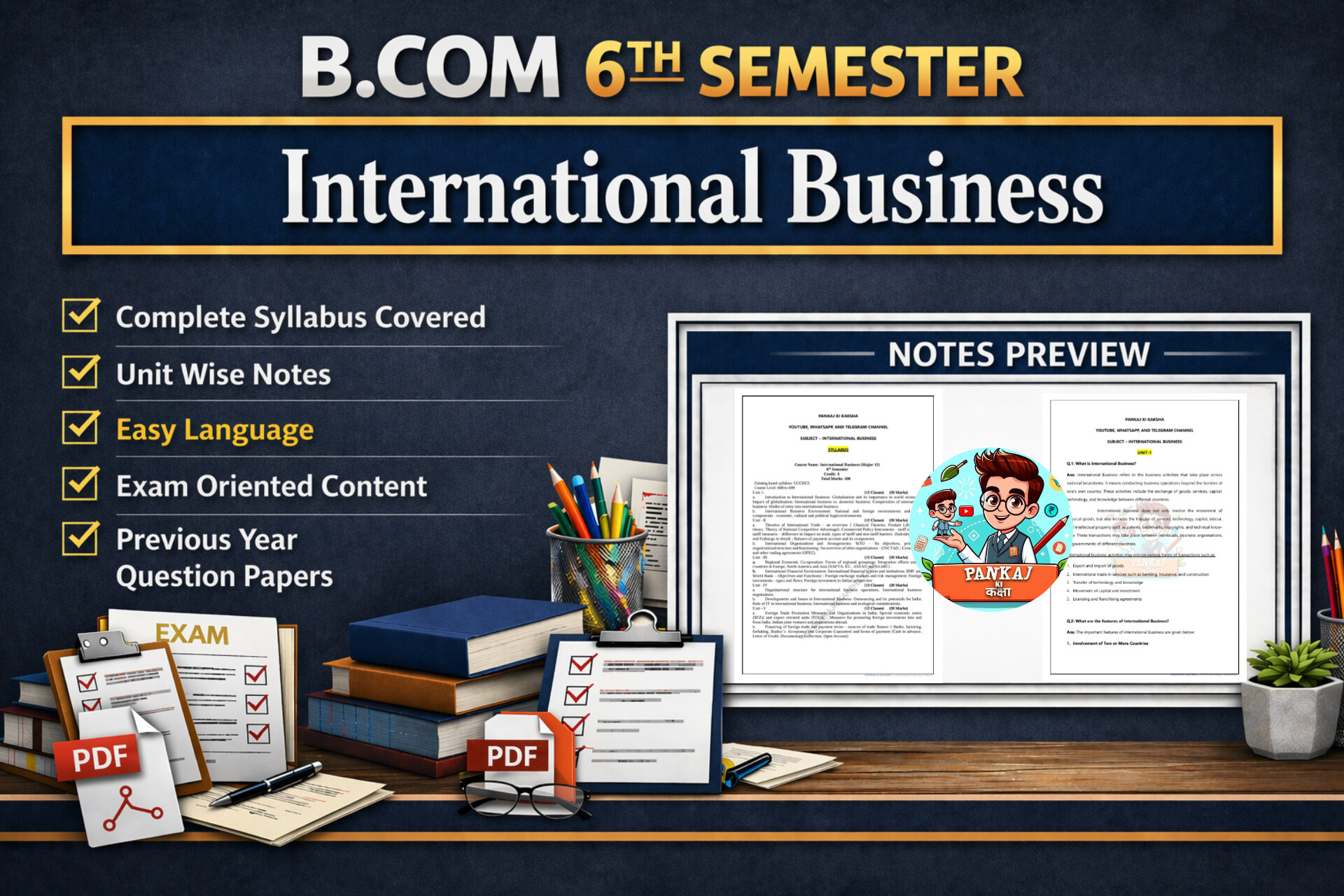 International Business (B.com 6th Semester)